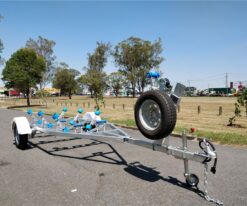 Boat Trailer with Wobble Rollers Picture