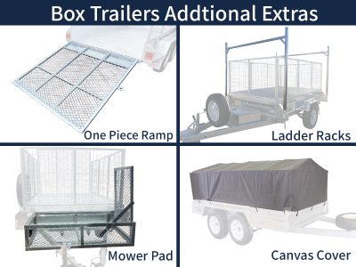 Box Trailers Addtional Extras Addons
