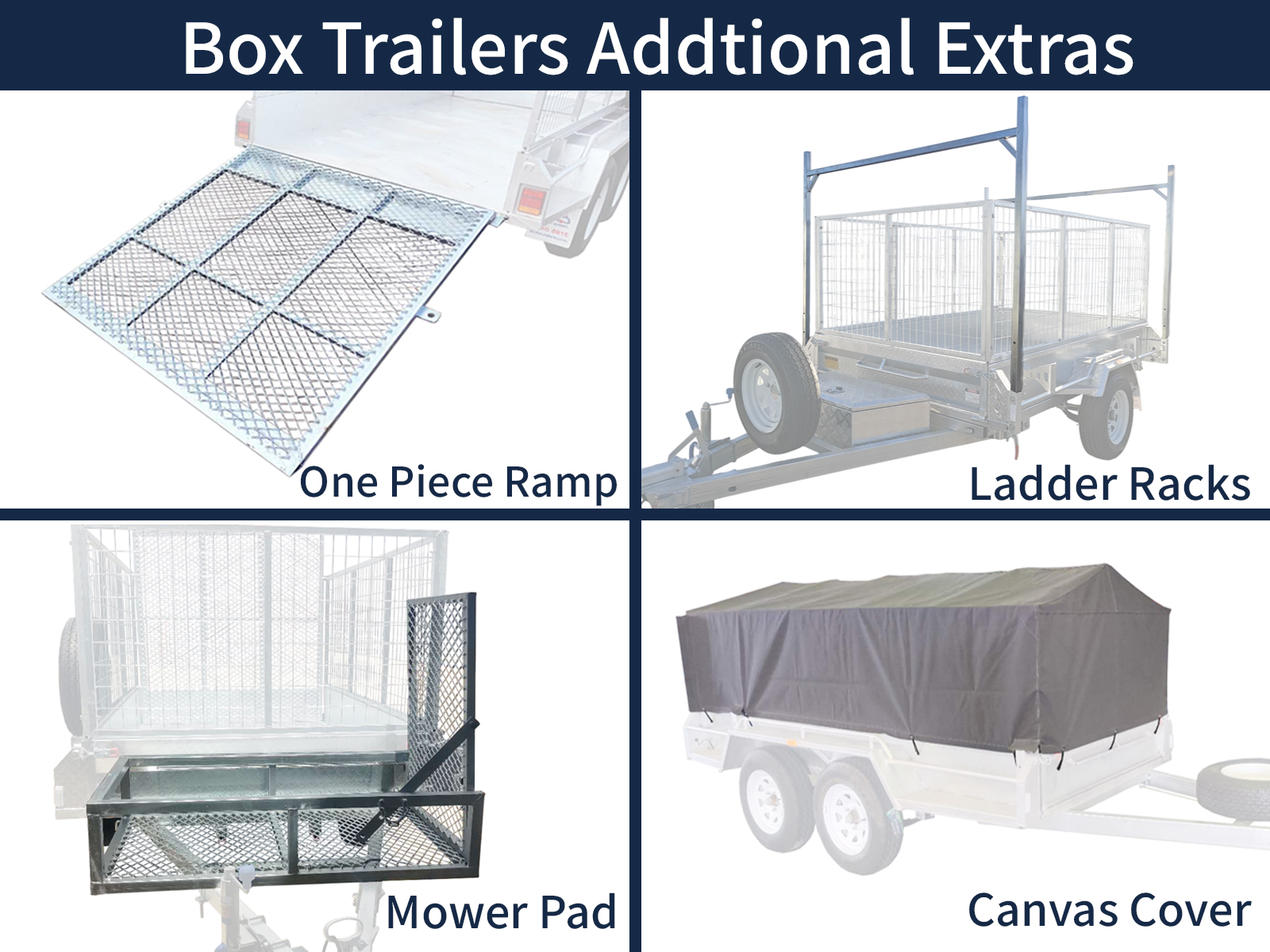Box Trailers Addtional Extras Addons