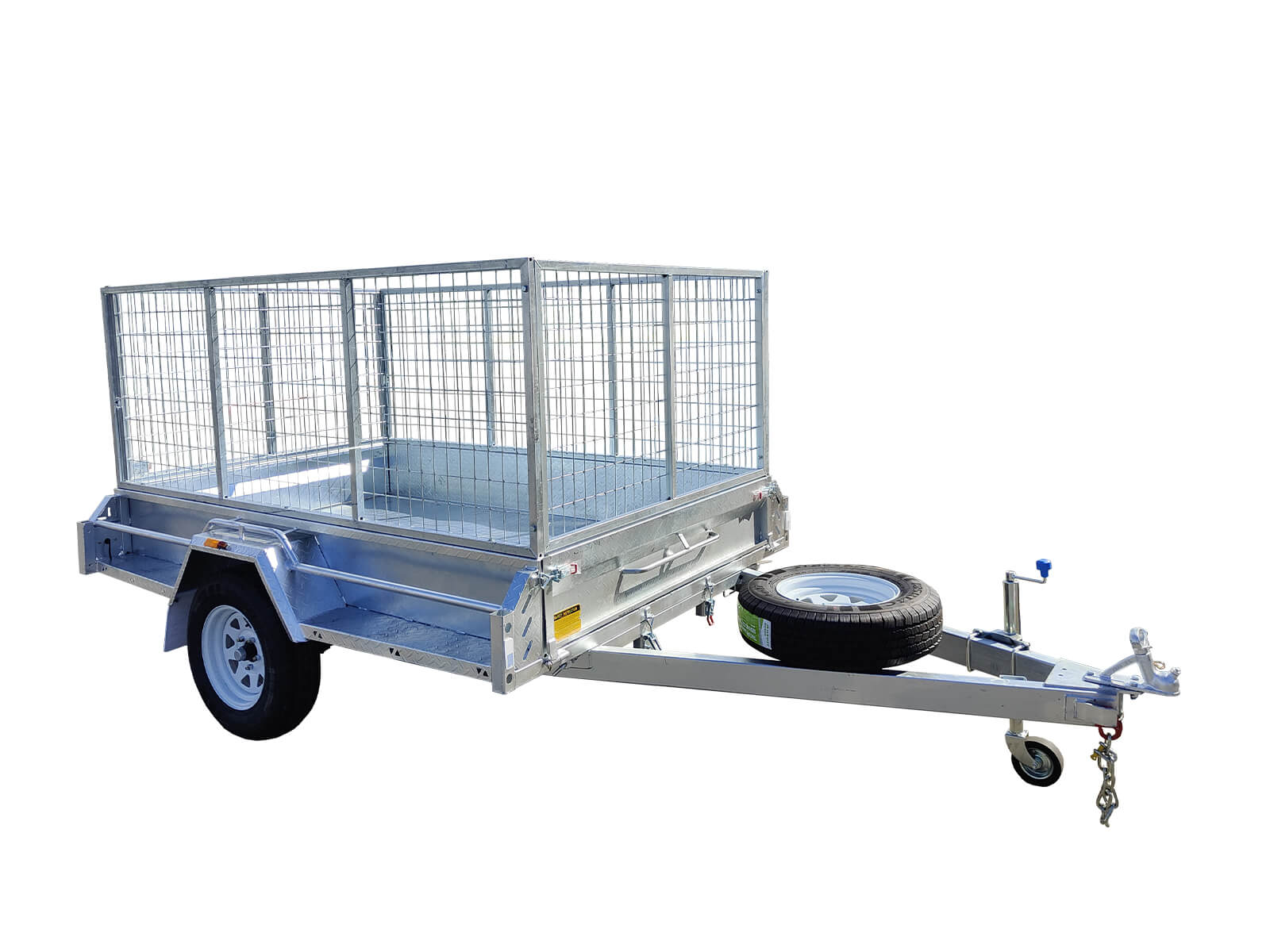 8x5 Premium Heavy-Duty Box Trailer