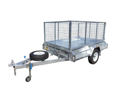 8x5 Premium Heavy-Duty Box Trailer