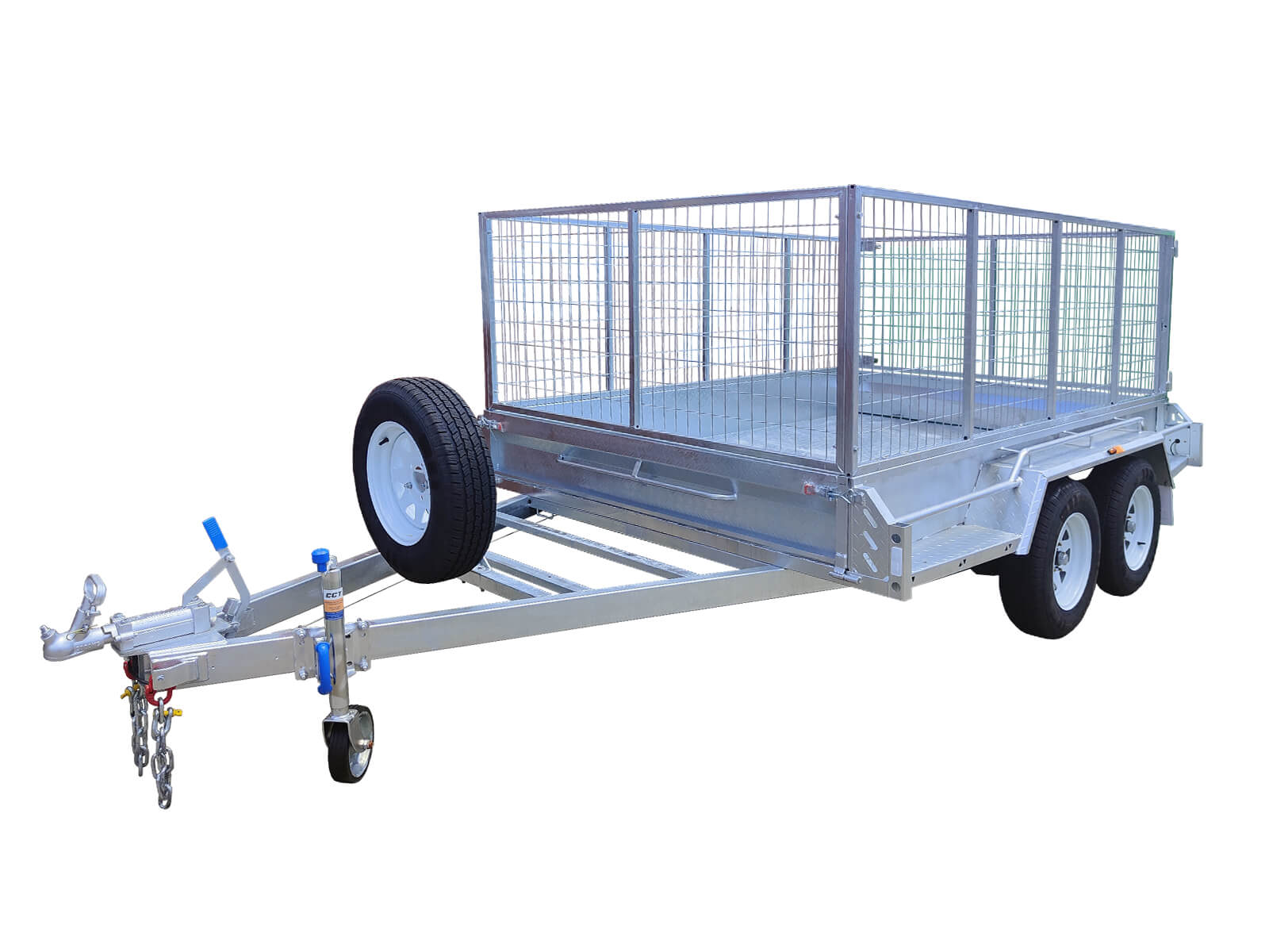 CCT Tandem Box Trailer 10x5 10x6 ATM2000kg