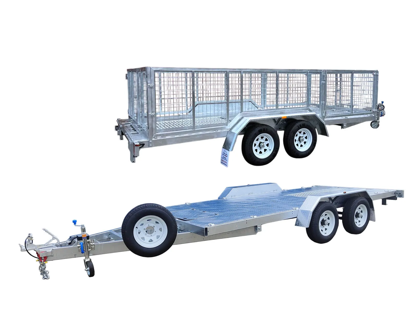 5m Car Trailer For Sale Deck size 16.4x6.6ft (5X2m) 3500KG/ 4500KG ATM - Image 2