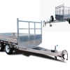Century Trailers tandem flat top 10x6 ATM3500kg with cage option