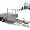 Century Trailers tandem flat top 12x7 ATM3500kg with cage option