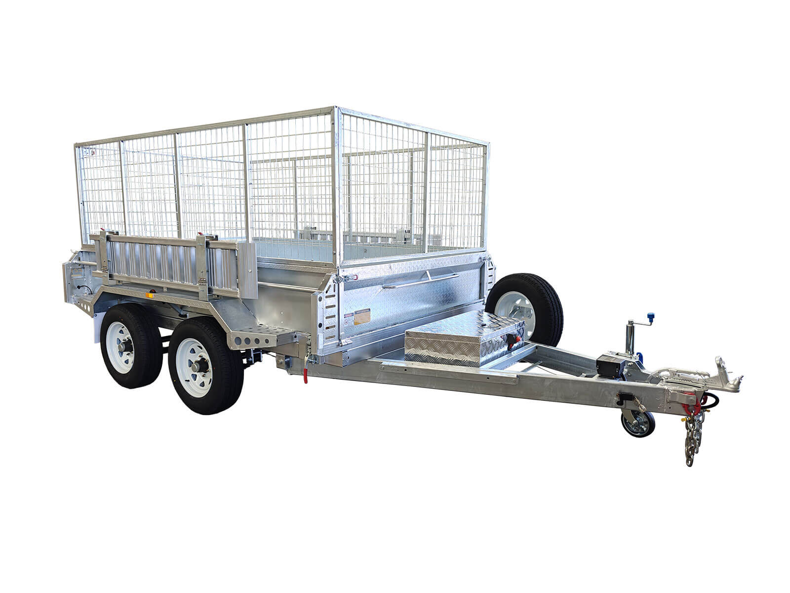 Century Caravans & Trailers 10x6 Hydraulic Tipper Tandem box Trailers product photo