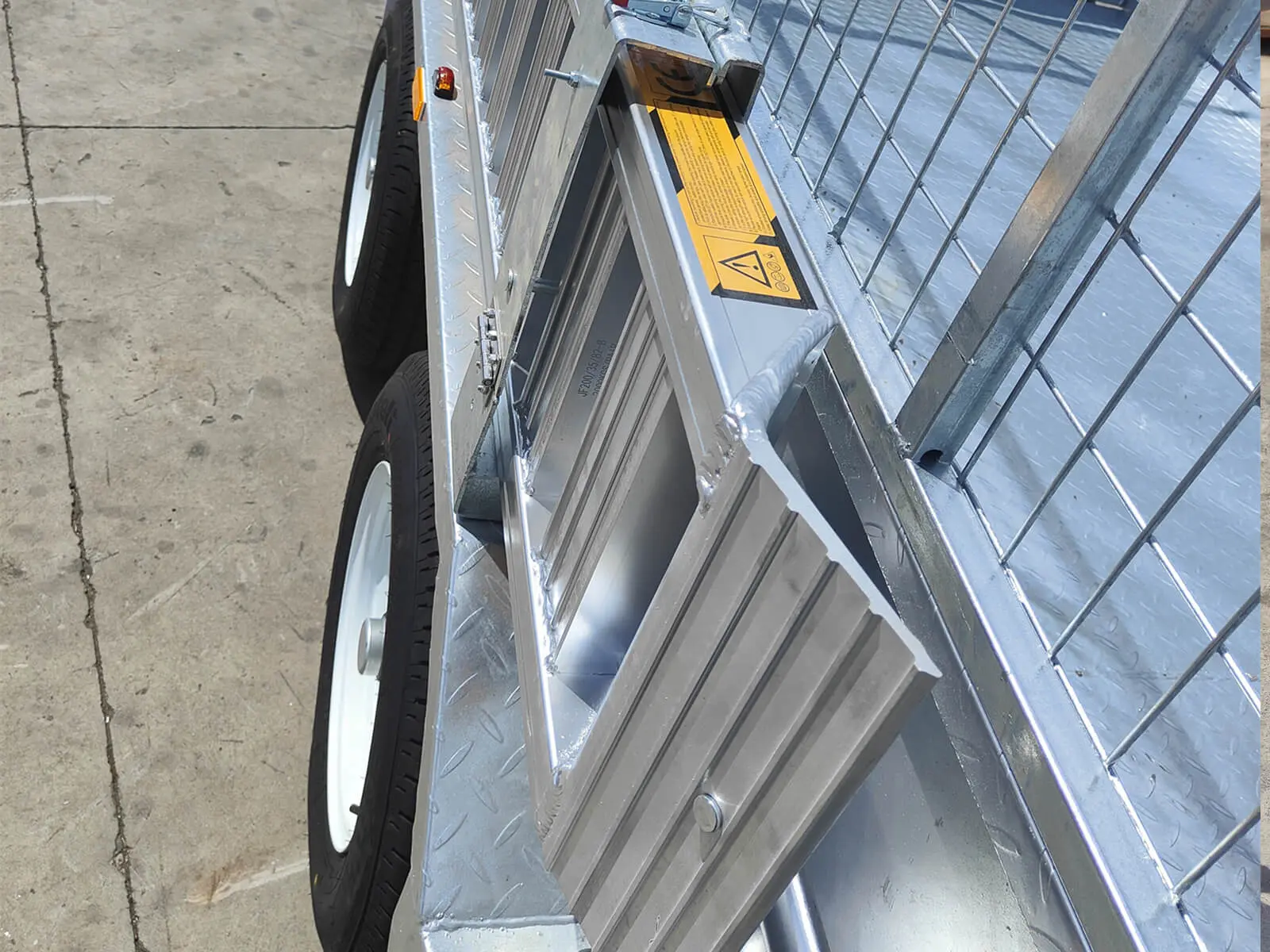 Century Caravans & Trailers 10x6 Hydraulic Tipper Tandem box Trailers product photo