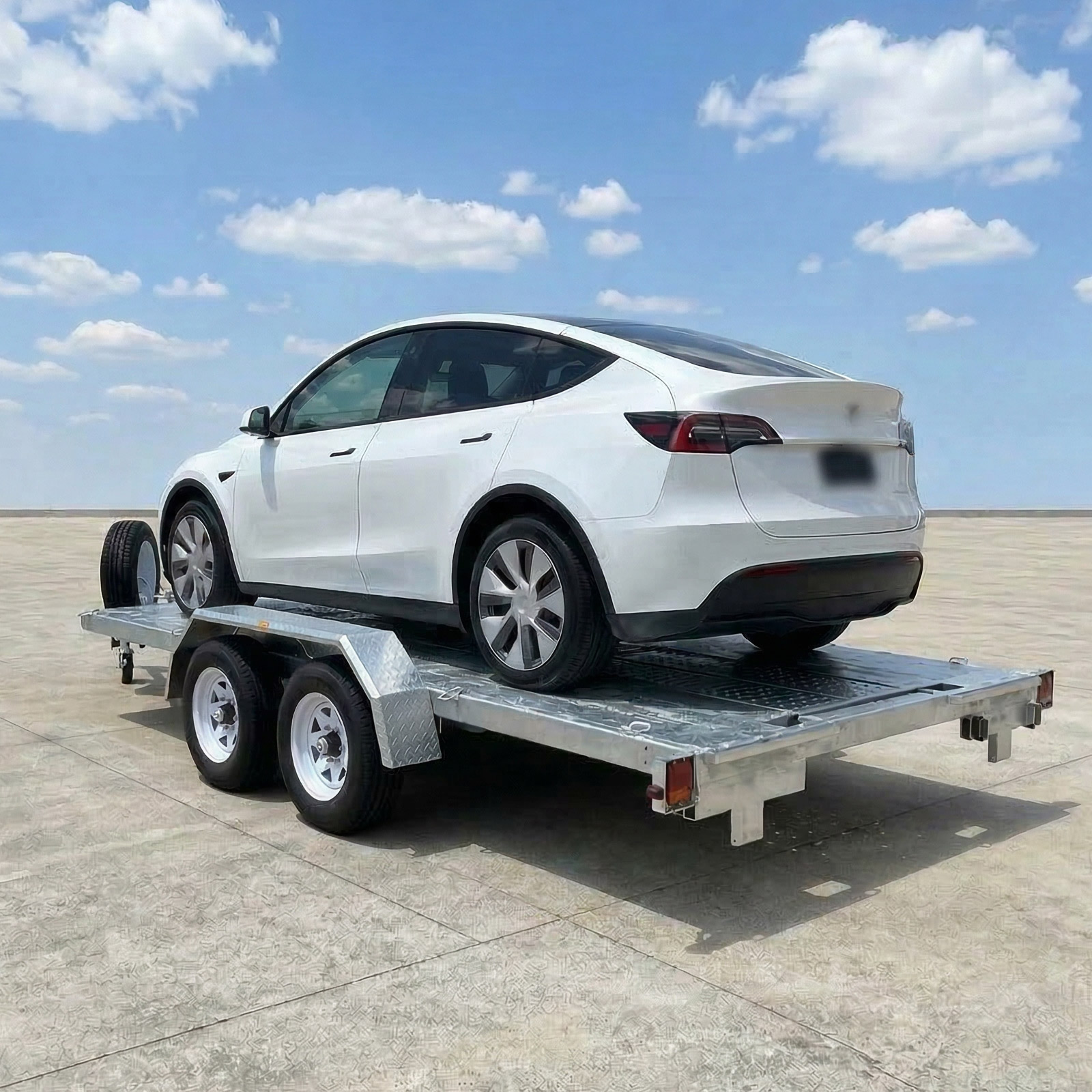 Car Trailer For Sale Deck size 15.7x6.6ft (4.8X2m) ATM-2800KG/3200KG