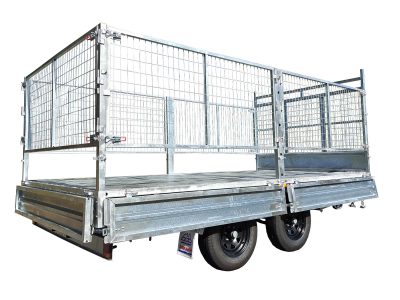 CCT Hydraulic Flat Top Tipper Trailer 12x7/14x7 ATM-3500kg/4500kg