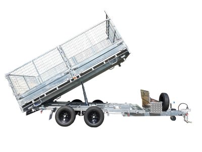 CCT Hydraulic Flat Top Tipper Trailer 12x7/14x7 ATM-3500kg/4500kg