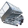 CCT Hydraulic Flat Top Tipper Trailer 12x7/14x7 ATM-3500kg/4500kg