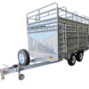 12x7 Livestock/Cattle Flat Top Trailer - Century Caravans and Trailers