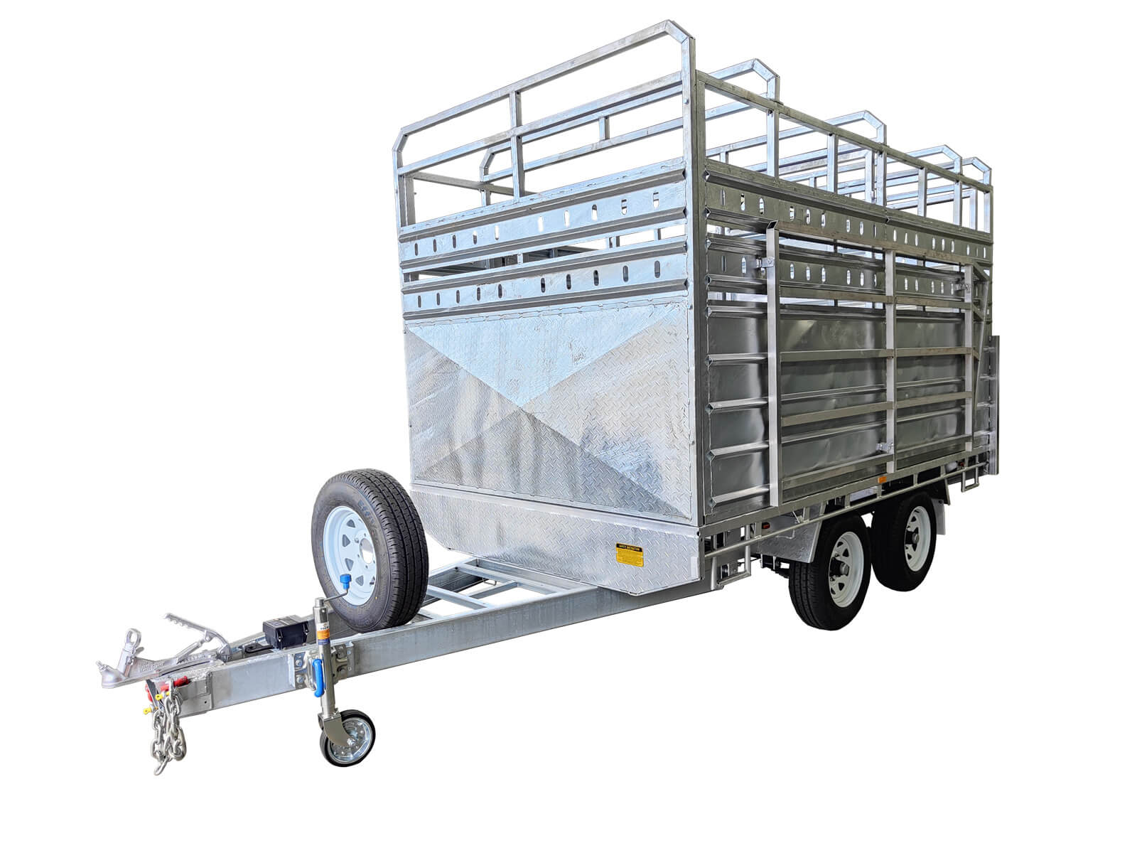 12x7 Livestock/Cattle Flat Top Trailer - Century Caravans and Trailers