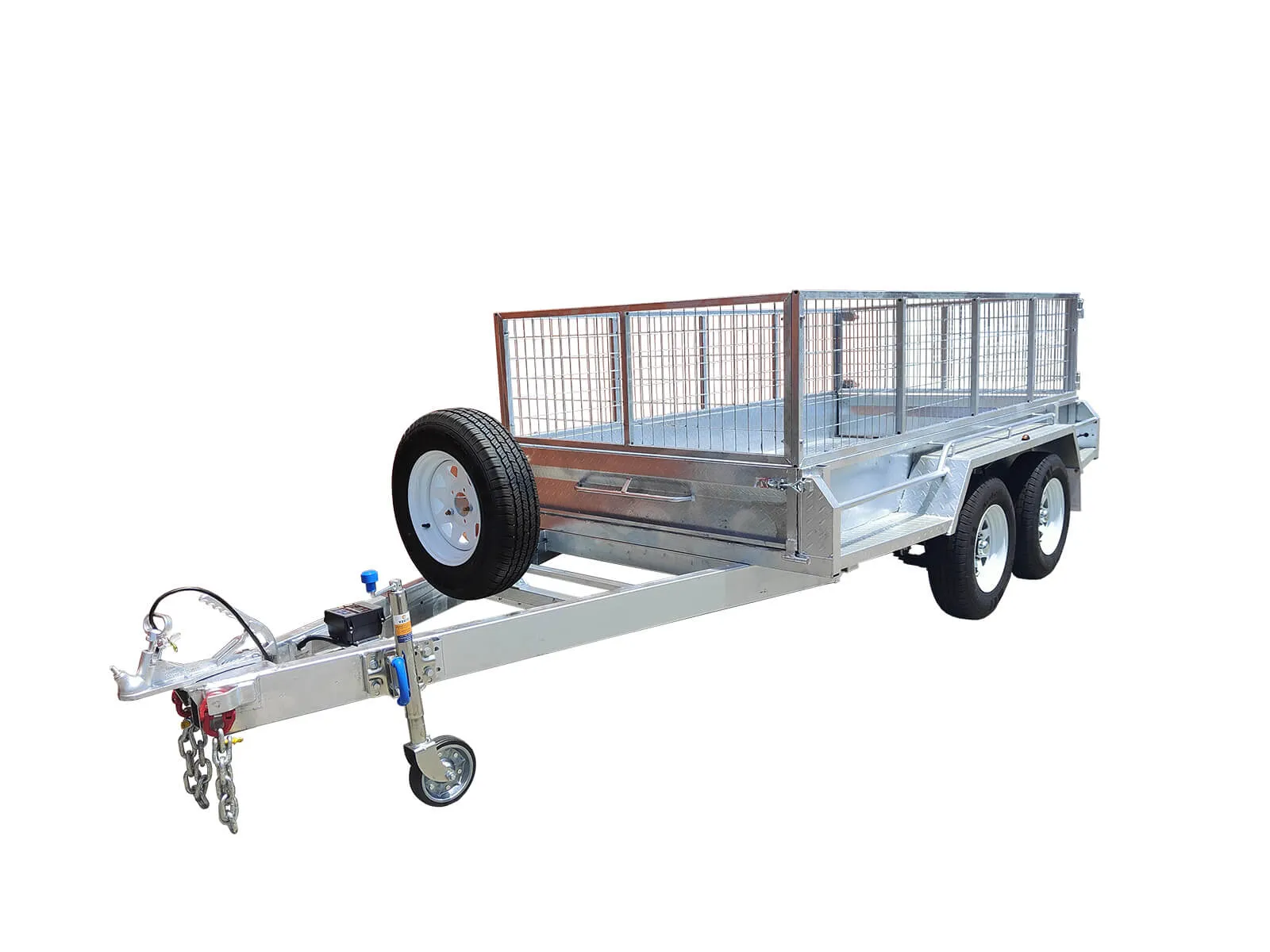CCT 10x5 Box Trailer ATM-3200kg with cage