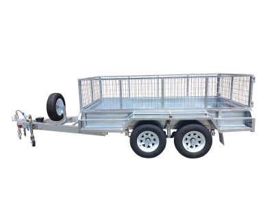 CCT 10x5 Box Trailer ATM-3200kg with cage