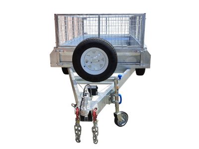 CCT 10x5 Box Trailer ATM-3200kg with cage
