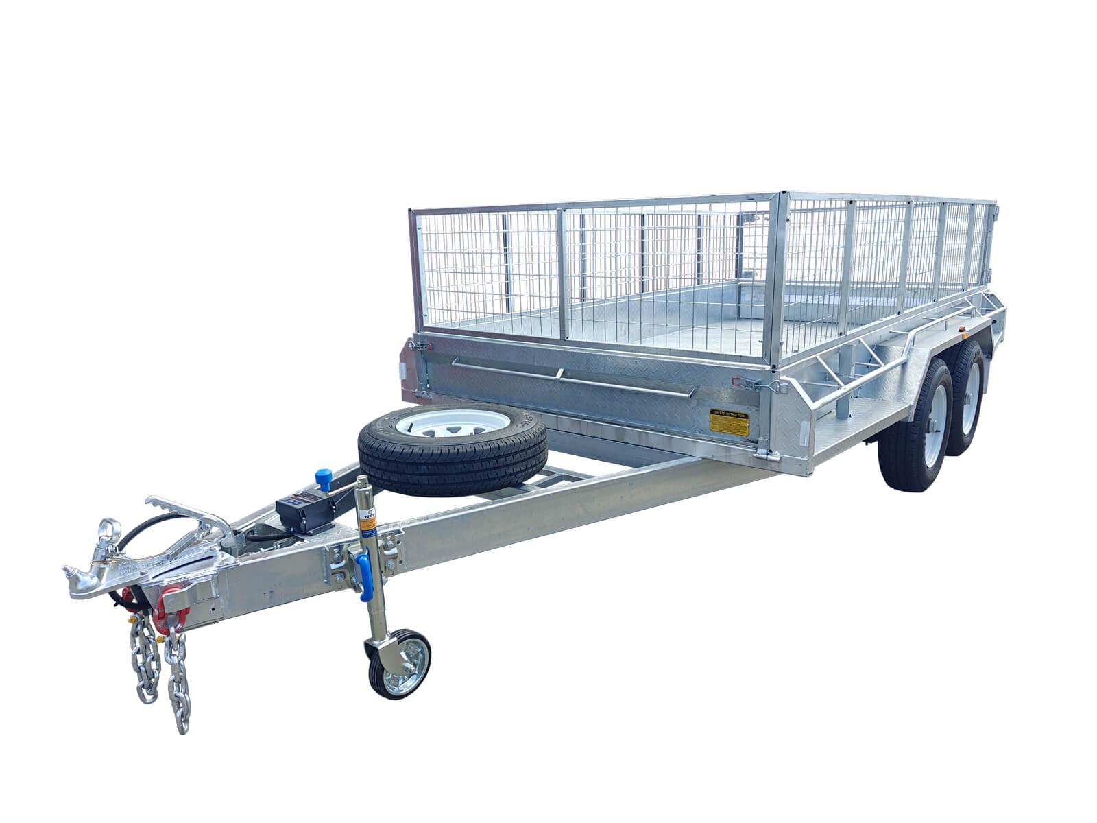 CCT 12x6 Tandem Box Trailer ATM3500kg