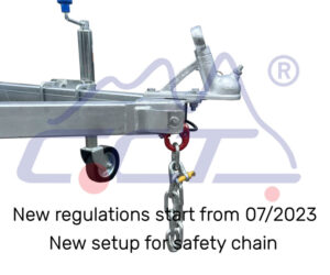 CCT Safety Chain ATM750kg RVSA certified