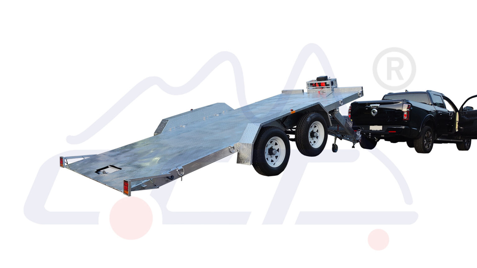 ATM3500kg Hydraulic Car Trailer For Sale Hydraulic Car Trailer