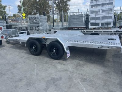 Century Trailers Hydraulic Car trailer punched floor