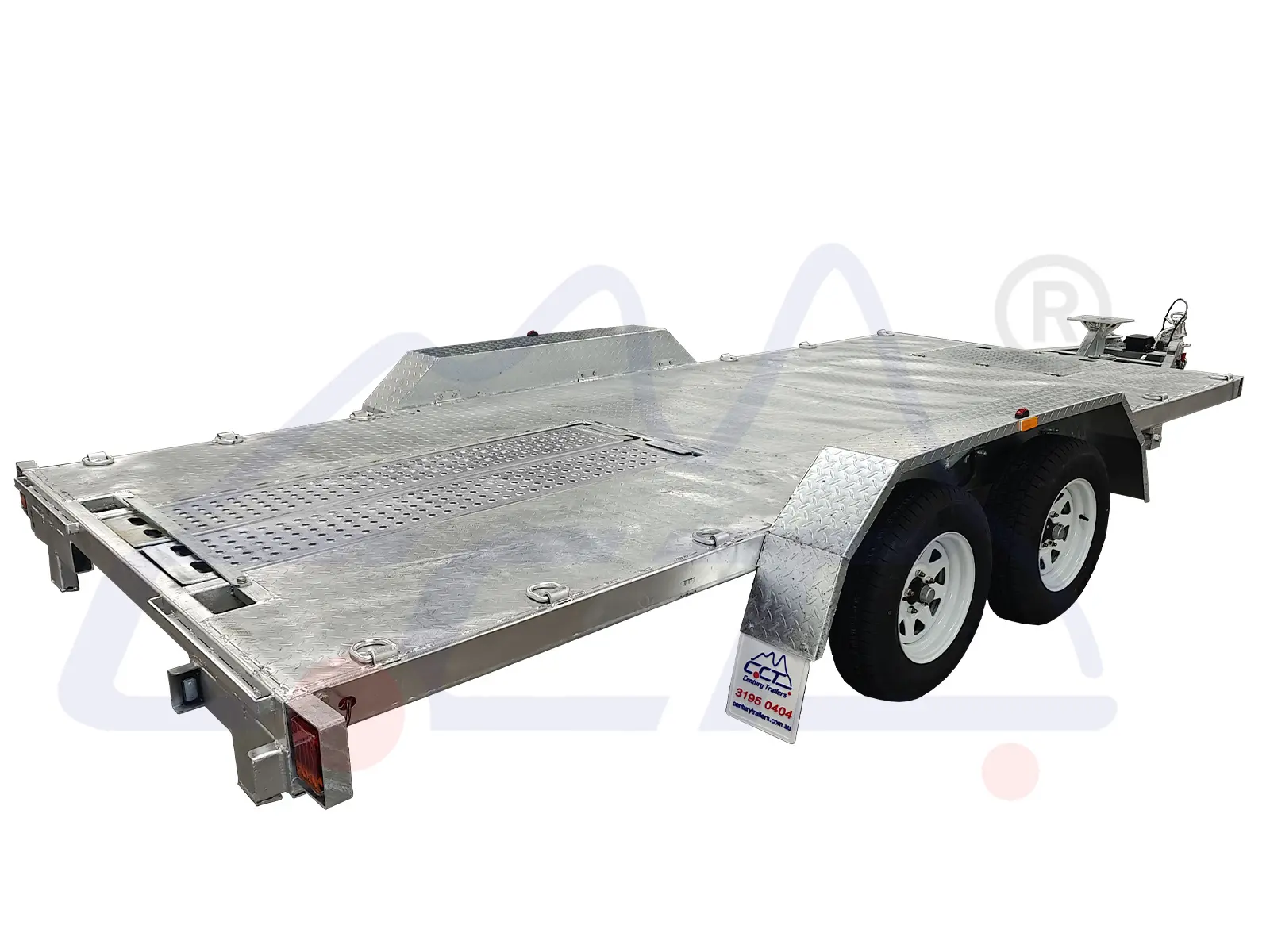 CCT Car Trailer ATM-3500KG Deck size 15.7×6.6ft (4.8X2m)