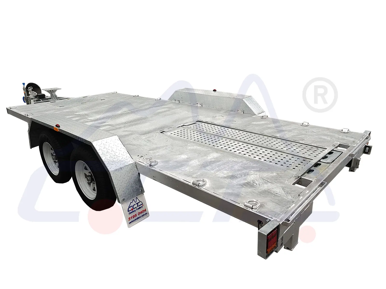 CCT Car Trailer ATM-3500KG Deck size 15.7×6.6ft (4.8X2m)