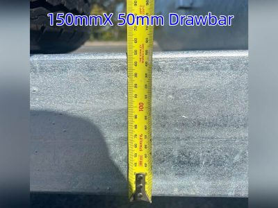 150mm x 50mm drawbar