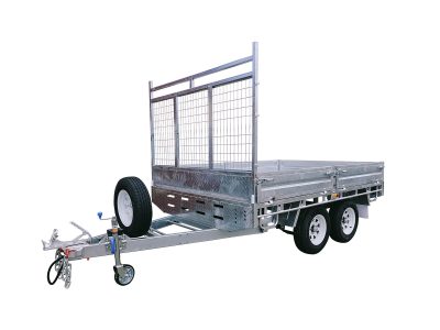 CCT Flat Top tipper trailer 10x7 ATM-3200KG