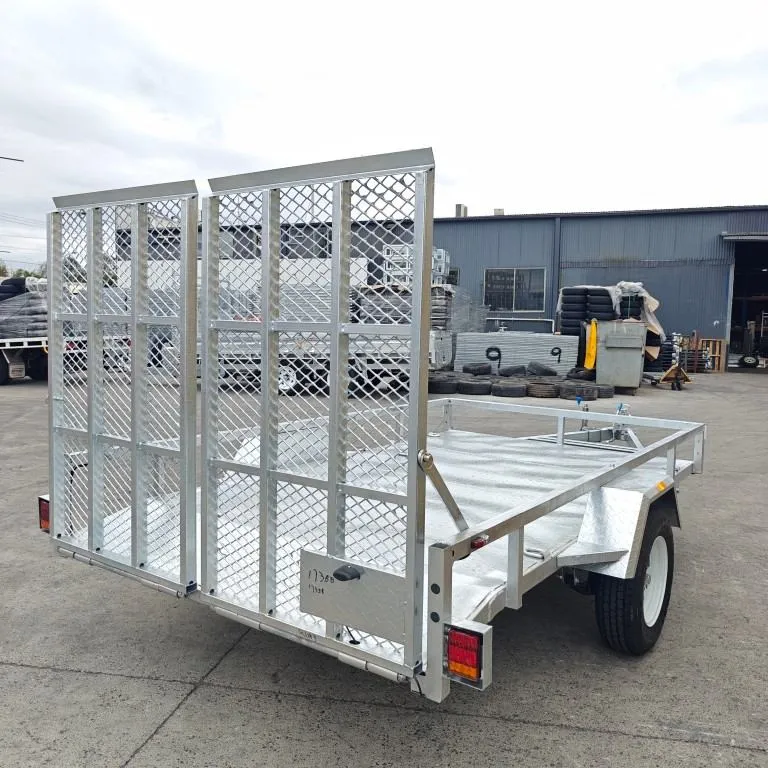 single axle golf buggy tilt trailer