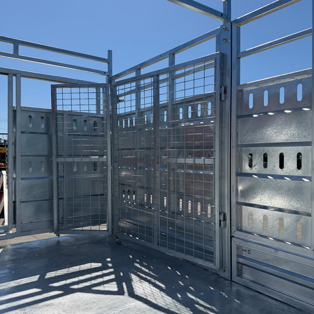 All-New 2026 Model 12x7 Flat Top Cattle Trailer - Image 8