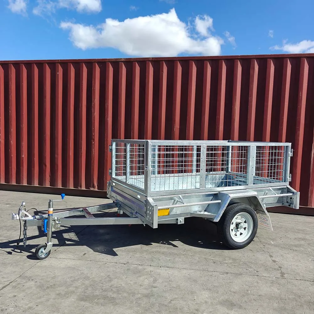 6×4 Box Trailer for Sale – Y Series, Single Axle, Fully Welded