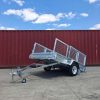 The Best Value 8×5 Box Trailer with 600mm cage for Sale