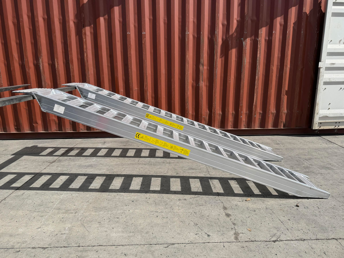 6T 3.5m A-Series Aluminium Loading Ramps (Pair) - Image 2