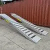 Heavy Duty Aluminium Loading Ramps 4.5m 8 Tonne Pair – D-Series Excavator / Loader / Skid Steer Ramps