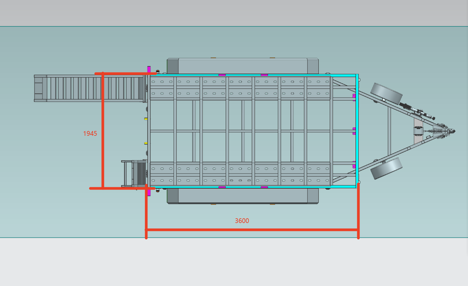 4.5T ATM Plant Trailer for Sale – 12×6 Plant Trailer