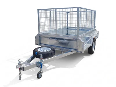 CCT 8x5 Premium Box Trailer with 425mm High Sides