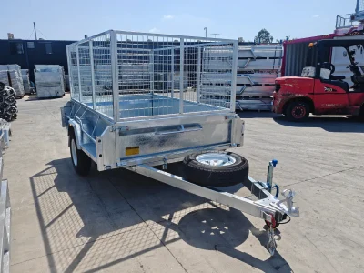 CCT 8x5 Premium Box Trailer with 425mm High Sides