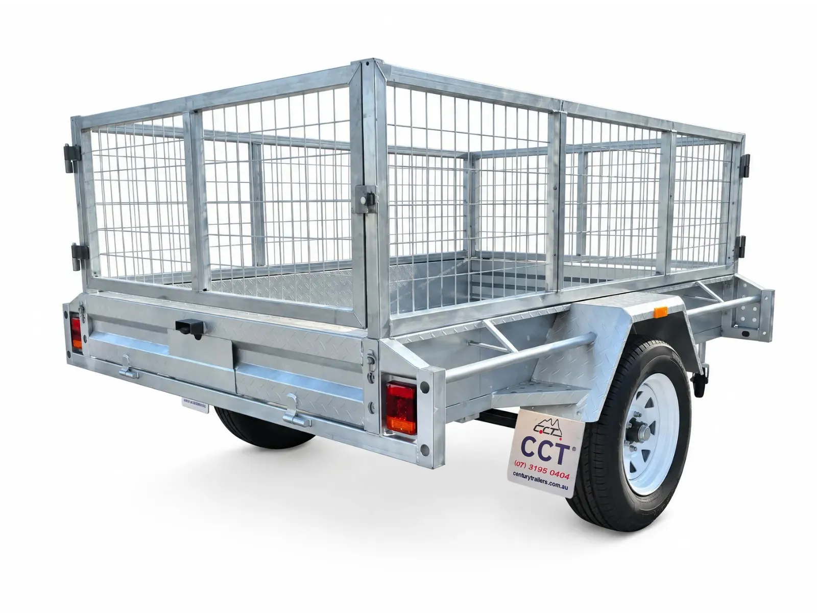 Century trailers 8x5 YHD with 6inch jockey wheel