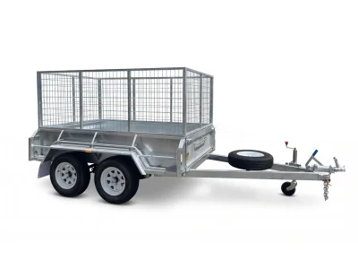 CCT 8x5 Tandem box Trailer with High Sides