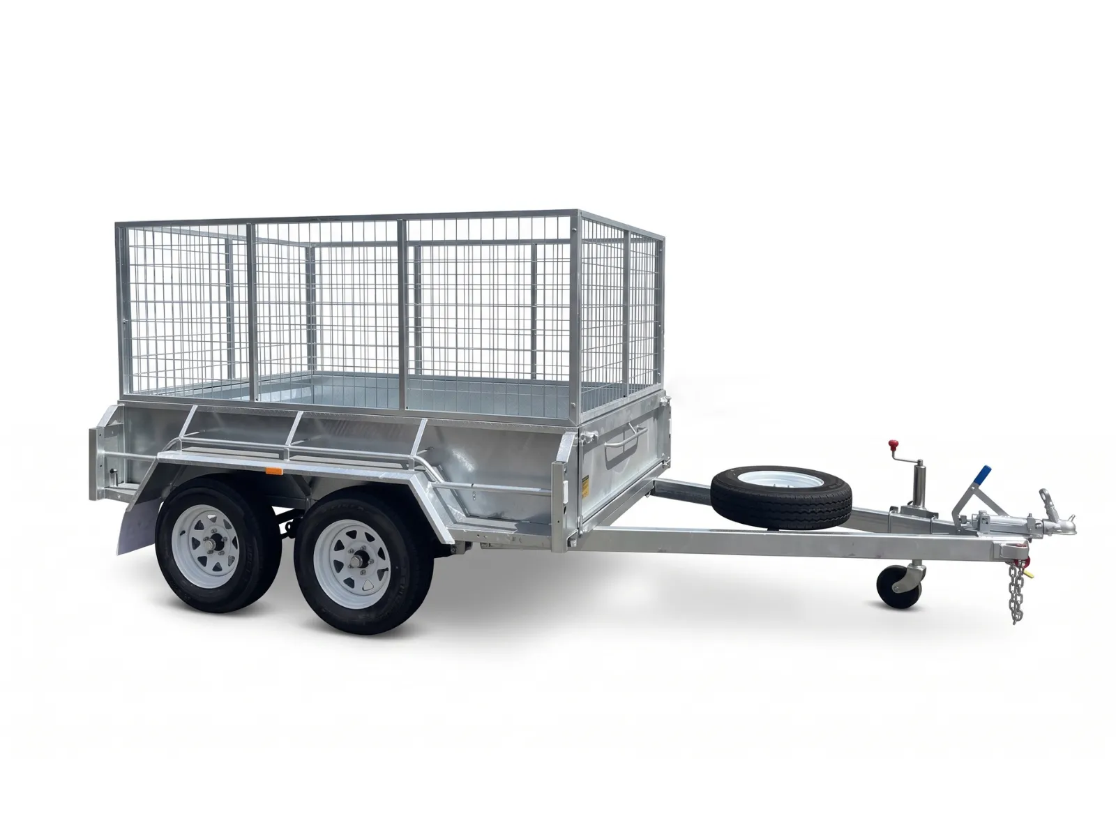CCT 8x5 Tandem box Trailer with High Sides